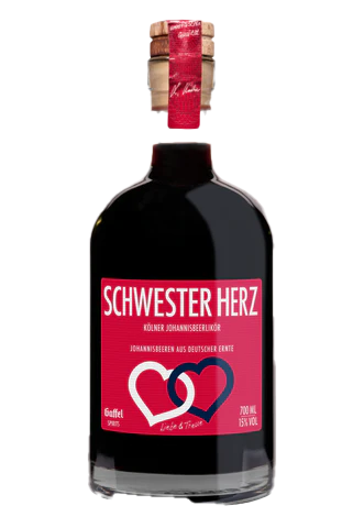 Schwester Herz Johanissbeerlikör 15% - 0,70 l