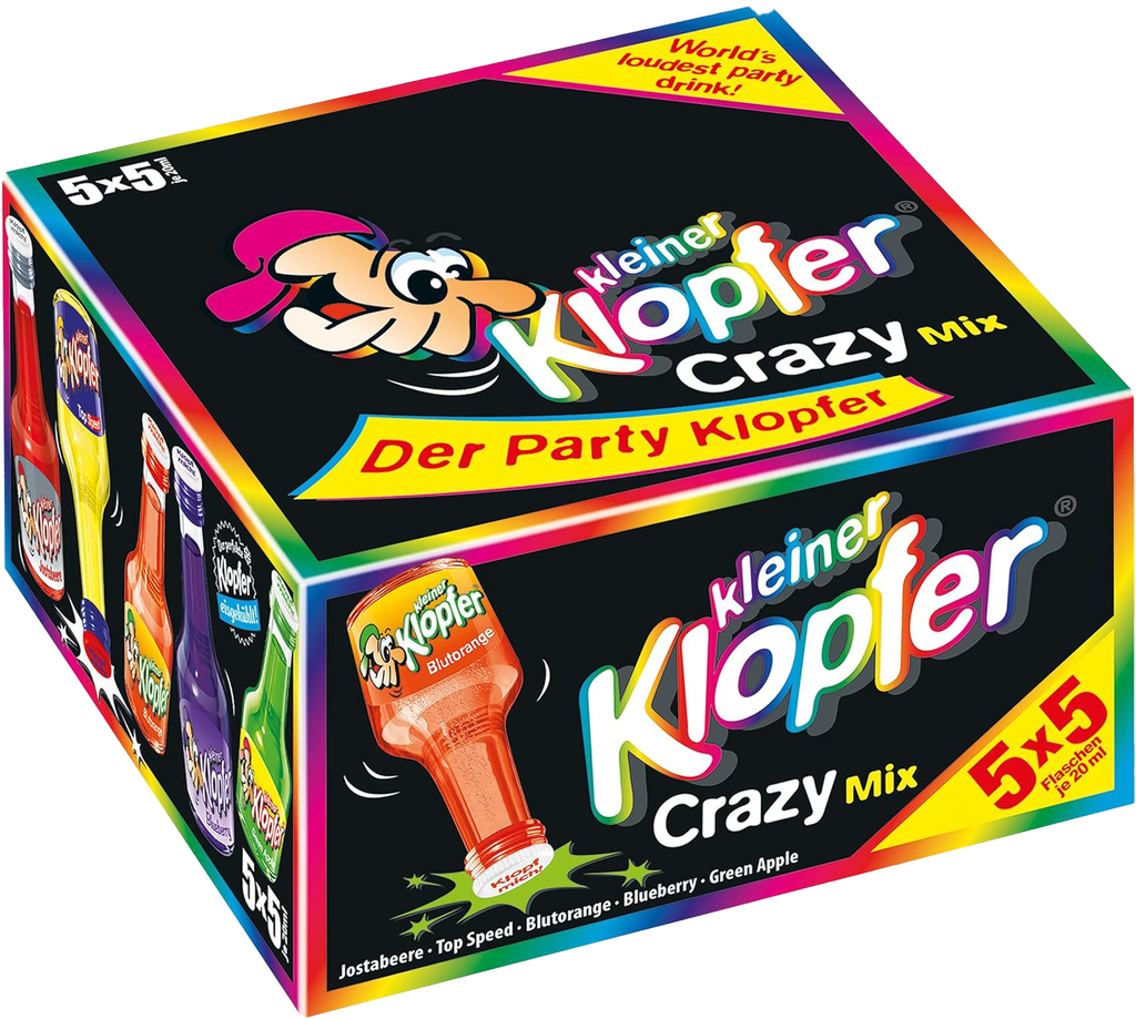 Crazy Klopfer Mix 25er Packung