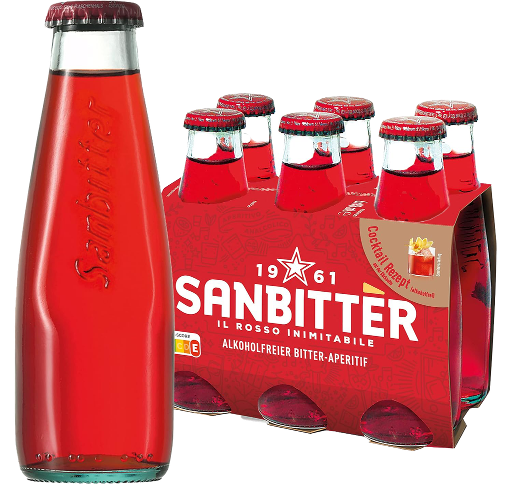 Sanbitter 24 X 0,09 l alkohlfreier Aperitif