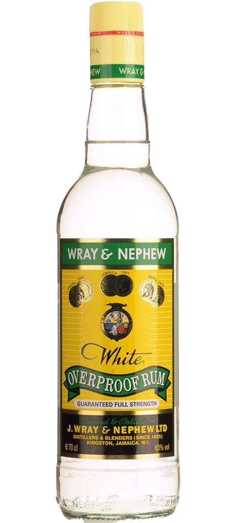 Wray & Nephew Overproof Rum 63%  0,70