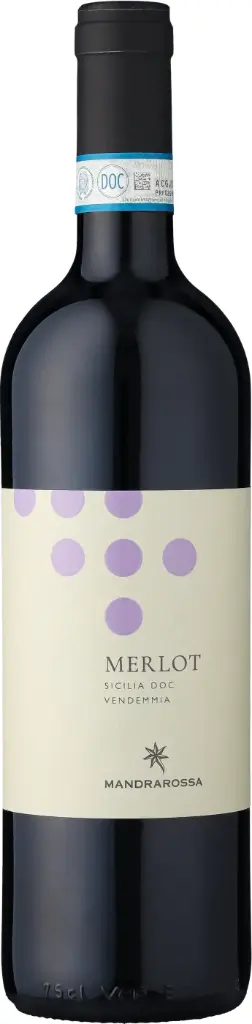  Mandarossa Merlot 13,50% - 0,75 