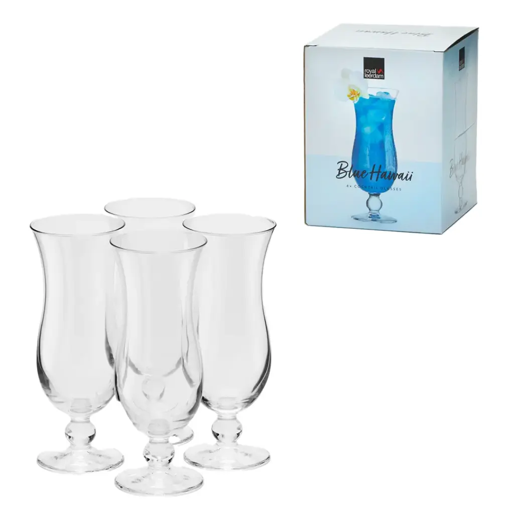 Cocktailgläser "Blue Hawaii" 44 cl - 4er Karton