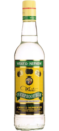 [2463] Wray & Nephew Overproof Rum 63%  0,70