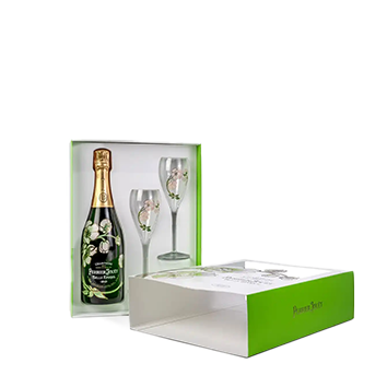 Perrier-Jouet Belle Epoque 12% - 0,75 l GP + 2 Gläser